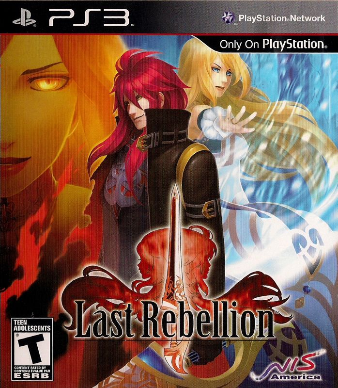 Last Rebellion box art for Playstation 3